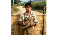 Ranch Fence Spring Handle High Strength Flexible Gate Handle Heavy Duty Farming Supplies for Pasture