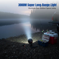 Xenon Handheld Spotlight, Ultra Bright Long Distance, Outdoor Night Fishing, Vehicle Marine Lighting