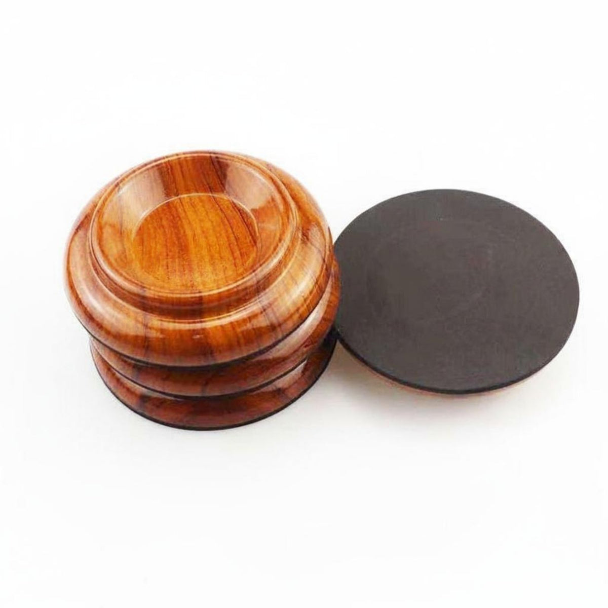 4 Pieces Piano Foot Pad Prevents Scratches Upright Piano Caster Cups Shock-Absorbing Furniture Leg Floor Protectors