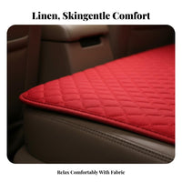 Backless Single-Piece Car pad Universal Fit Seat Pad Breathable Non-Slip Backing for SUV, frequent Commuting, highway Trips