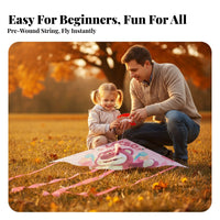 Cartoon Kite for Kids, Handheld, Easy to Fly, Fiberglass Frame, Random Character, Outdoor Play