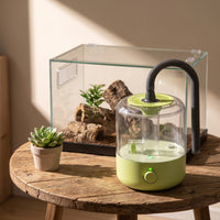 Reptile Humidifier Adjustable Terrarium Fogger Humidifier Reptile Fogger High-Frequency Fine Mist for Lizard Owners, Terrariums