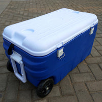 Pang Ge 80L-150L Fishing Cooler Box with Wheels, Impact-Resistant & Lightweight
