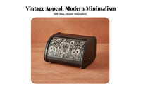 Decorative Organizer Chest Vintage design Keepsake Box with Lid for Women, Adults
