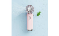 Adjustable Speeds Handheld Mini Fan Strong Wind Handheld Rechargeable Fan Long Battery Life for Outdoor, Camping, Office