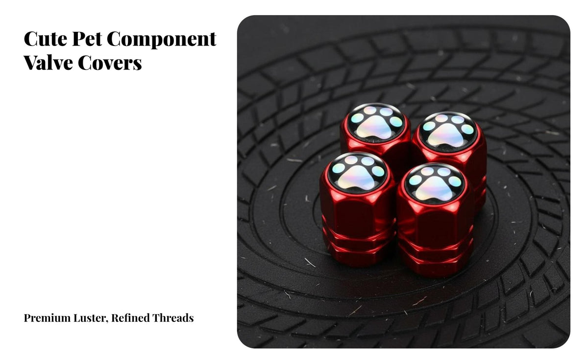 4 Pieces Tire Valve Cap Prevents Air Leaks Dustproof Tire Valve Cover Anti-Leakage Automotive Part for Truck Drivers, Auto Detailing, Garage, Outdoor