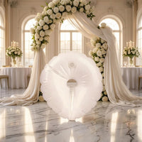 U-Shaped Weighted Balloon Base White Inflatable Water Weight Base Reusable Aqua Ballast Bag