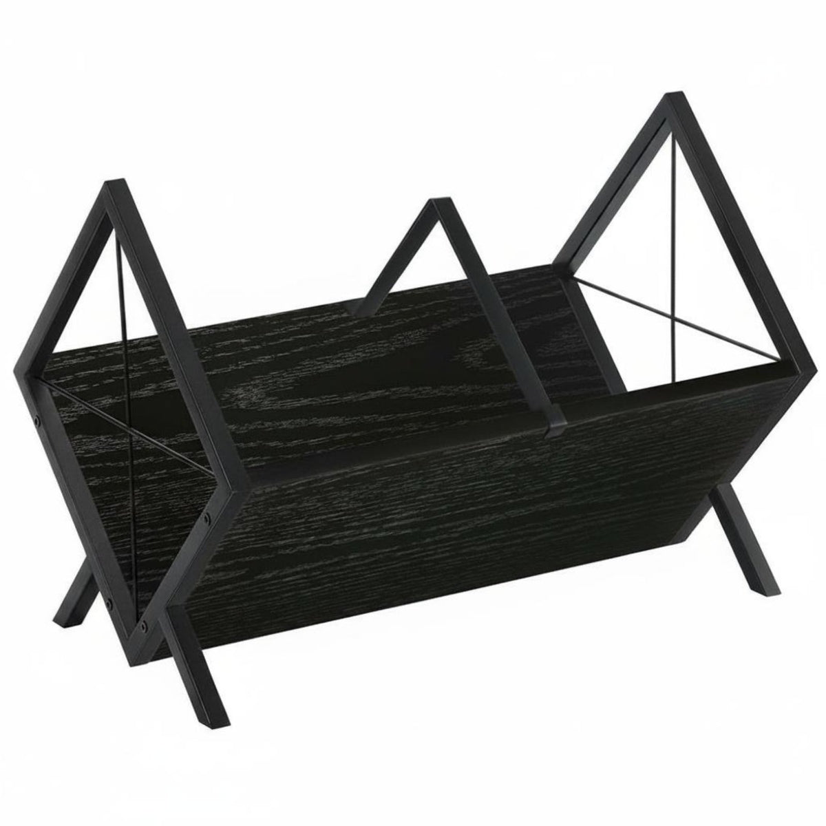 Multi-Functional Vinyl Disc Holder Sturdy Frame Vinyl Album Stand Retro Design for Living Room, Office