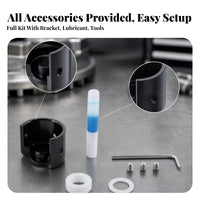 Black Intake Manifold Lever Arm Fixing Kit Hex Key Aluminum Clamp