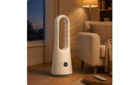 Bladeless Column Fan LED Display Bladeless Cooling Fan Home Appliance Timer Natural Wind for Indoor