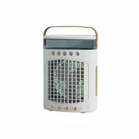 Desktop Misting Fan Versatile Function Personal Cooling Fan 120° Wide-Angle Air Circulation Mini Cooling Refrigeration Unit for Office, Bedroom