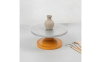 Pottery Turntable Sculpting Turntable Smooth Banding Wheel for Art Studio