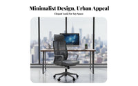 Ergonomic Design Reclining Desk Chair with Footrest Adjustable Height Office Furniture Longperiod Comfort Breathable Mesh spine for Remote Workers, Students, video game enthusiasts, Study Room, Studying, Bedroom