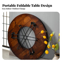 Chinese Design Low Table with Built-in Grill Foldable Design Household Furniture Integrated Heater Floor Desk Portable for Tea Lovers, Home Entertainers, Balcony, Indoor Gatherings, Bay Window, Living Room