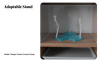 1/144 Scale Model Stand Dynamic Posing Mecha Model Action Base Wide Compatibility Mecha Model Display Stand for Hobbyists, Diorama Building, Bookshelf