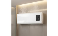 Wall-Mounted Electric Heater Dark Panel Panel Electric Wall Heater Rectangular Home Heating