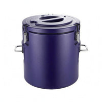 Insulated Steel Bucket Side Handles Stainless Steel Bucket Cylindrical Household Storage