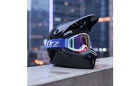Motocross Helmet Ventilated off-Road Helmet Quick Release Removable and Washable for Riders, Karting