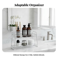 Countertop Organizer Space-Saving Small Wire Basket Easy Reach for Students