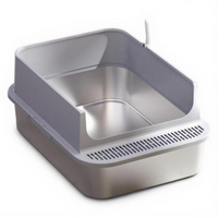 XL stainless steel litter box