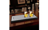 Slim Spill Catcher Tray with Perforated Top Sturdy Beer Spill Catcher Tray Commercial Washable for Homebrewers
