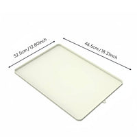 Silicone Microwave Top Mat Heat Resistant Silicone Appliance Tray Easy to Clean