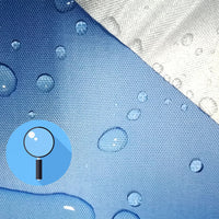 210D Silver Coated Waterproof Oxford Fabric for Outdoor Covers and Protection