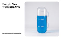 Transparent Portable Training Weight Bag Foldable Cylindrical Exercise Water Bag