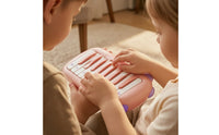 Toy Piano with Songbook Compact Kids Keyboard Piano Kids Keyboard Educational Instrument Portable for Toddlers, Home, Preschool
