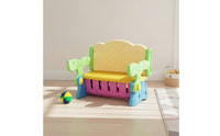 Chair Indoor Chair with Armrests No Assembly Armchair for Playroom, Bedroom, Learning Corner