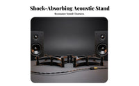 Speaker Dampening Stand Vibration Absorbing Desktop Speaker Stand Non-Slip Design Studio Speaker Shock Absorption Mount for Music Producers