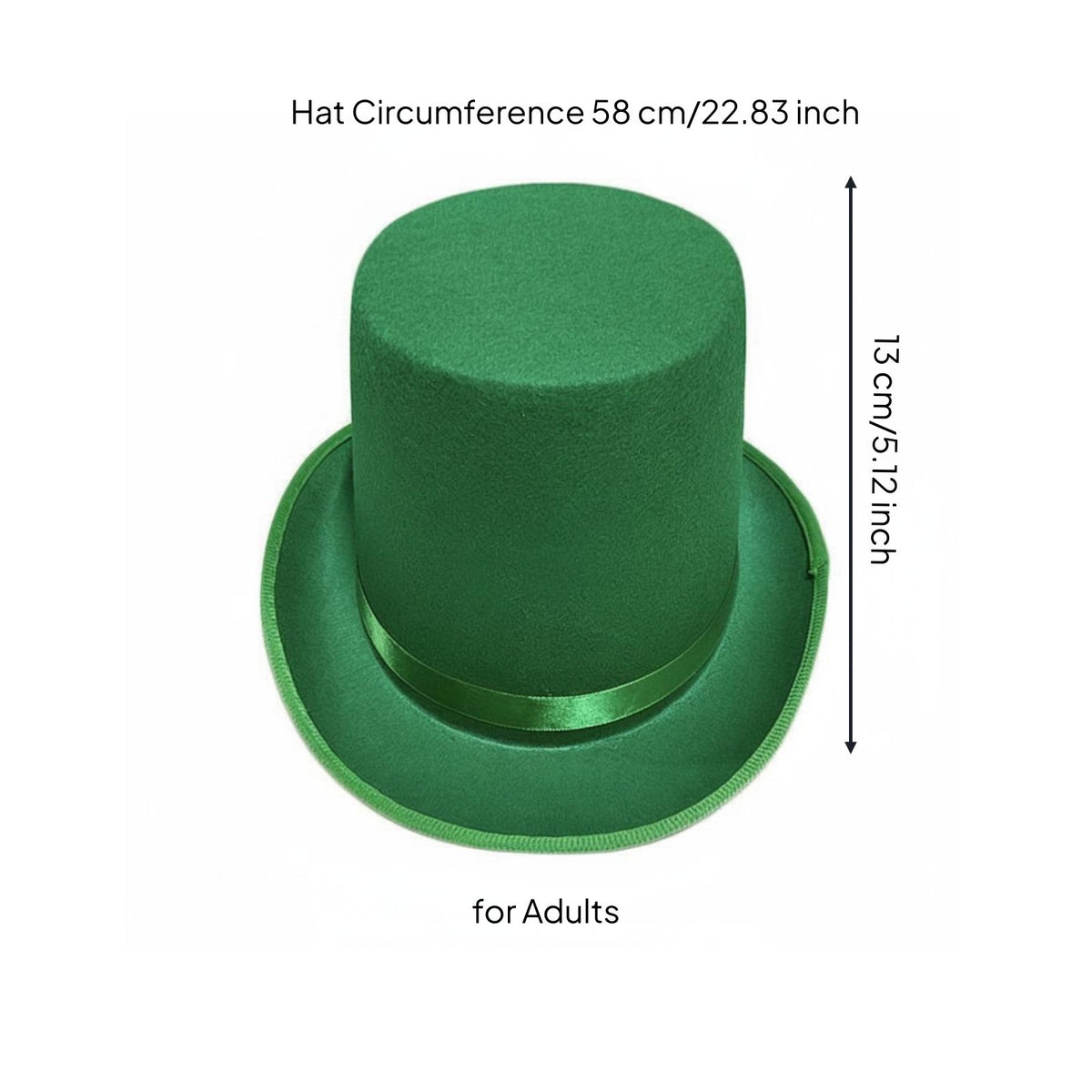 Stage Performance Black Top Hat Illusion Performance Prop Magician Top Hat Tall for Cosplayers, Performers, Cosplay Events
