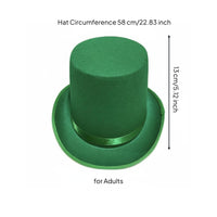 Stage Performance Black Top Hat Illusion Performance Prop Magician Top Hat Tall for Cosplayers, Performers, Cosplay Events