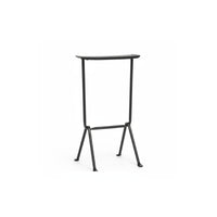 mechanical Design Hammered Frame High Stool Comfortable Footrest Counter Chair Minimalist Aesthetic Household Seating Ergonomic Backrest for Home Bar, Dining Room