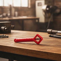 Stamp Holder with Firm Hold Handle Non-Slip Metal Punch Stamp Holder for Craftsmen, Machinists, Bench Work, Workshop