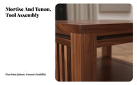 Solid Wood Audio Stand Heavy Duty Power Amplifier Shelf Mortise and Tenon Joint High-Fidelity Equipment Cabinet for High-Fidelity Enthusiasts