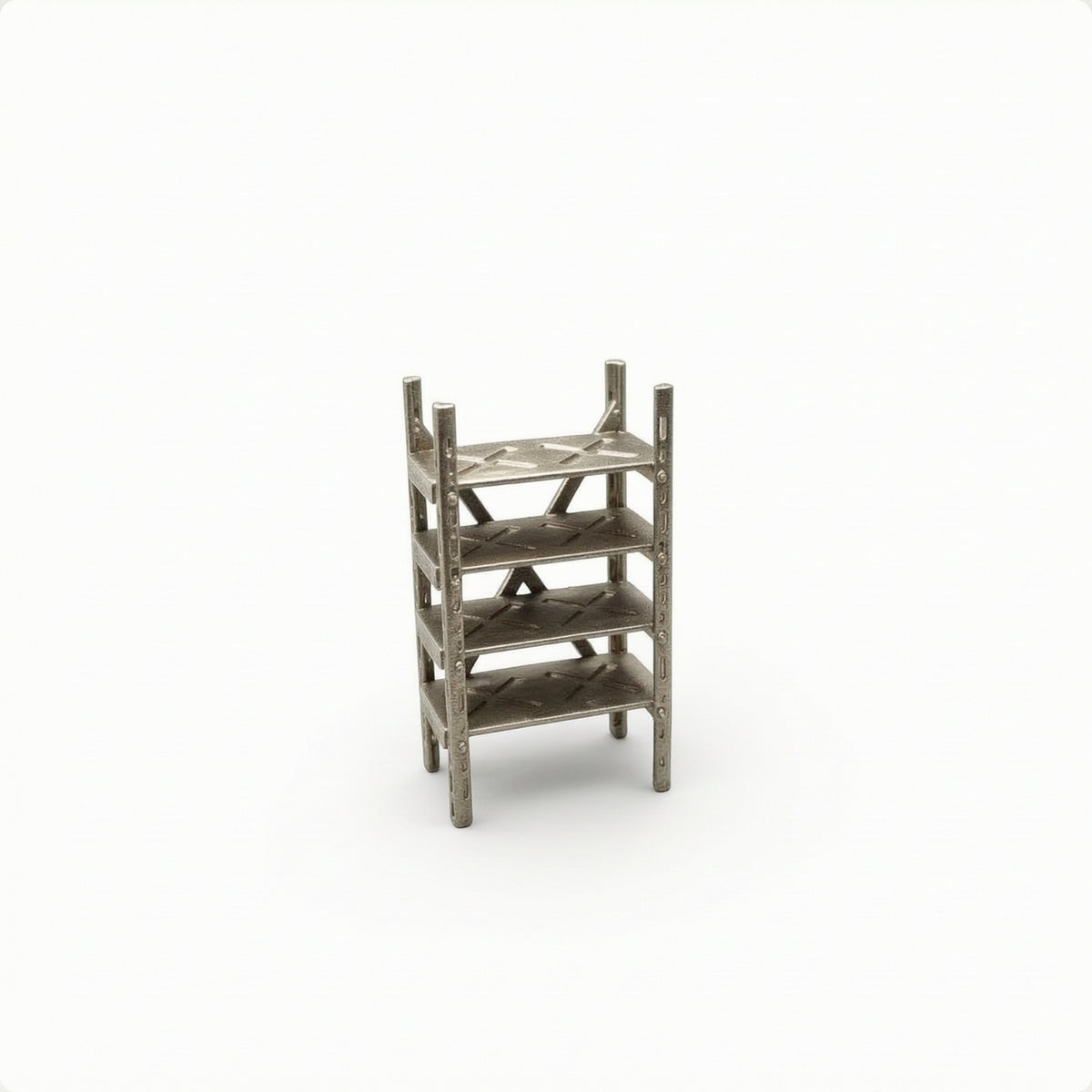 1/64 Scale Micro-Scene Prop Molded Miniature Furniture Model Painted Tabletop Display Model Compact for Hobby Builders, Collectors