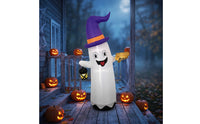 Inflatable specters with Witch Hat Outdoor Inflatable specters Spooky Halloween Decor for Yard, Lawn, Porch