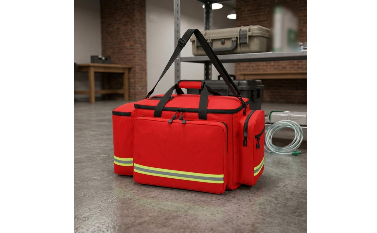 Firefighter Duffel Bag Large Firefighter Duffel Bag with Shoulder Strap High-Capacity for Firefighters, Disaster Response