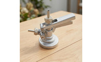 Keg Coupler with Lever Handle Resistant Beer Keg Tap Sturdy Beer Dispenser Connector for Homebrewers