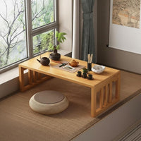 Japanese design Foldable Leg Table Multi-Purpose Foldable Bed Tray Multipurpose Floor Desk Space-Saving for Apartment Dwellers, Remote Workers, Bay area, Bedroom, Living Room, Home Office