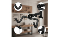 Bike Wall Mount Hanger Telescoping Bike Wall Mount Cycle Hanger with Adjustable Arm Space-Saving Retractable for Cyclists