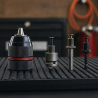 Self-Locking Drill Chuck Knurled Self-Locking Sturdy chuckDuty Tool for Machinists