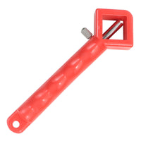 Stamping Handle Textured Stamp Punch Holder Sturdy Tool Handle with Screw for Metalworking