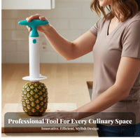 Pineapple Corer Cutter Makes Perfect Rings Pineapple Peeling Tool Cutter Fruit Prepping Tool Food-Safe Material Kitchen Gadget
