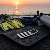 Stainless Steel D-Loop Buckle Heavy Duty Diving D-Loop Long-Lasting Stainless Steel Harness Slide Easy Installation for Technical Divers