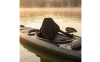 Contoured High-Back Boat Seat Cushion Adjustable Straps Padded Boat Seat Cushion textileCovered Water Gear Metal Clips for Watercraft