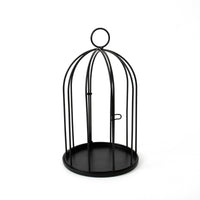 Decorative Birdcage Domed Metal Display Cage Hanging Round Bird Cage for Table Decor