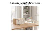 Desktop Drawer Unit Multi-Purpose Organizer Box Space-Saving for Desk, Hobbyists