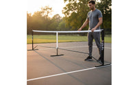 Portable Pickleball Net Easy to Install Pickleball Net Set Aluminum Alloy Athletic Gear for Competition